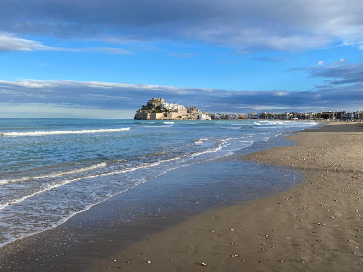 Apartamento Duplex En Primera Linea De Playa Peñíscola Eksteriør billede
