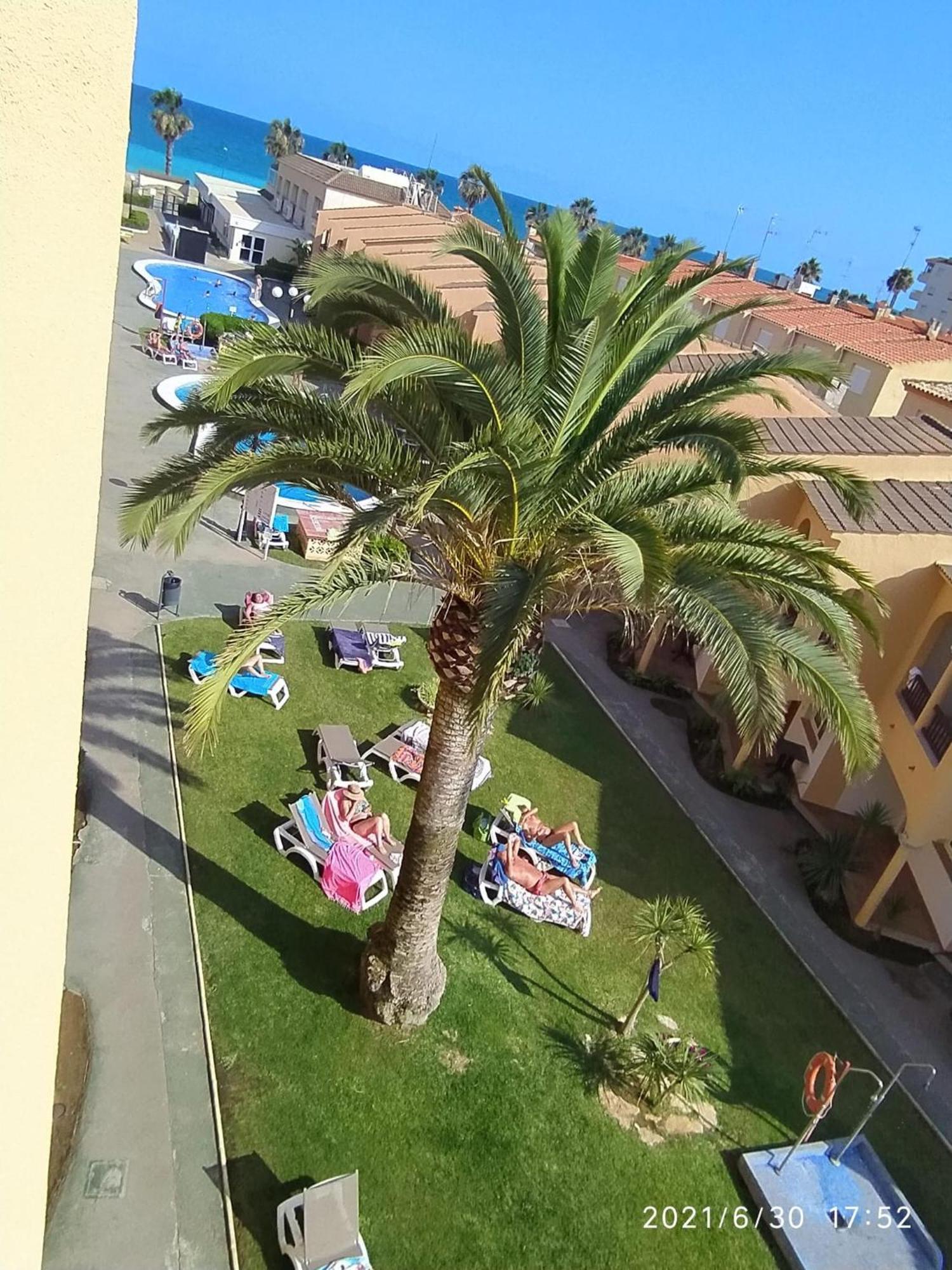 Apartamento Duplex En Primera Linea De Playa Peñíscola Eksteriør billede